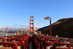 San Francisco Bus Tour route Golden Gate Bridge