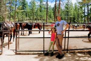 Paarden in Bryce Canyon