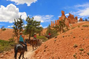 Met paard door Bryce Canyon rijden
