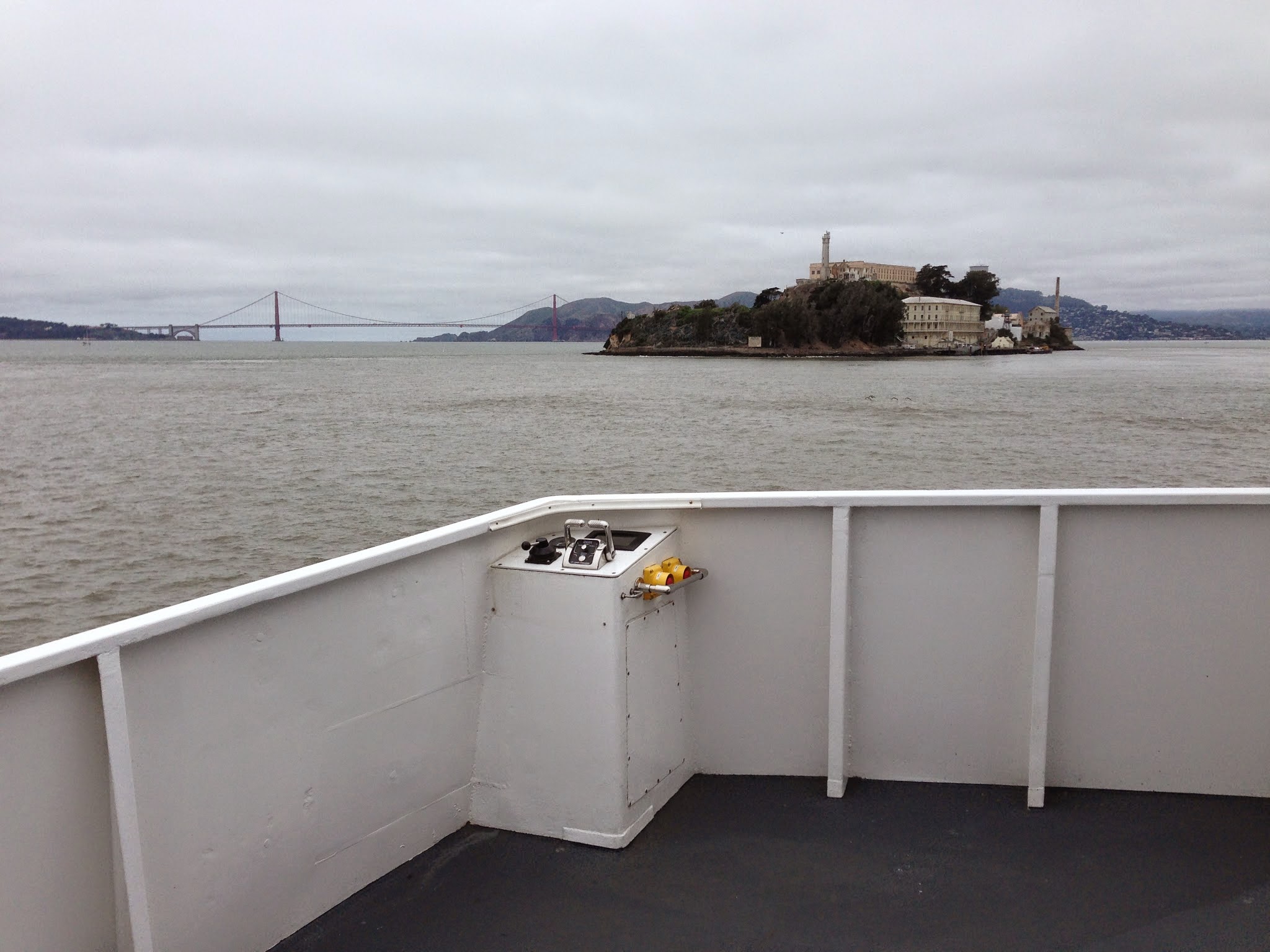 Met de boot naar Alcatraz Island