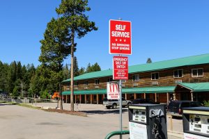 Petrol station Bear Lodge Resort Wyoming