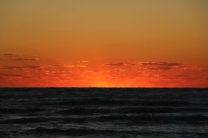 Een zonsondergang in Florida