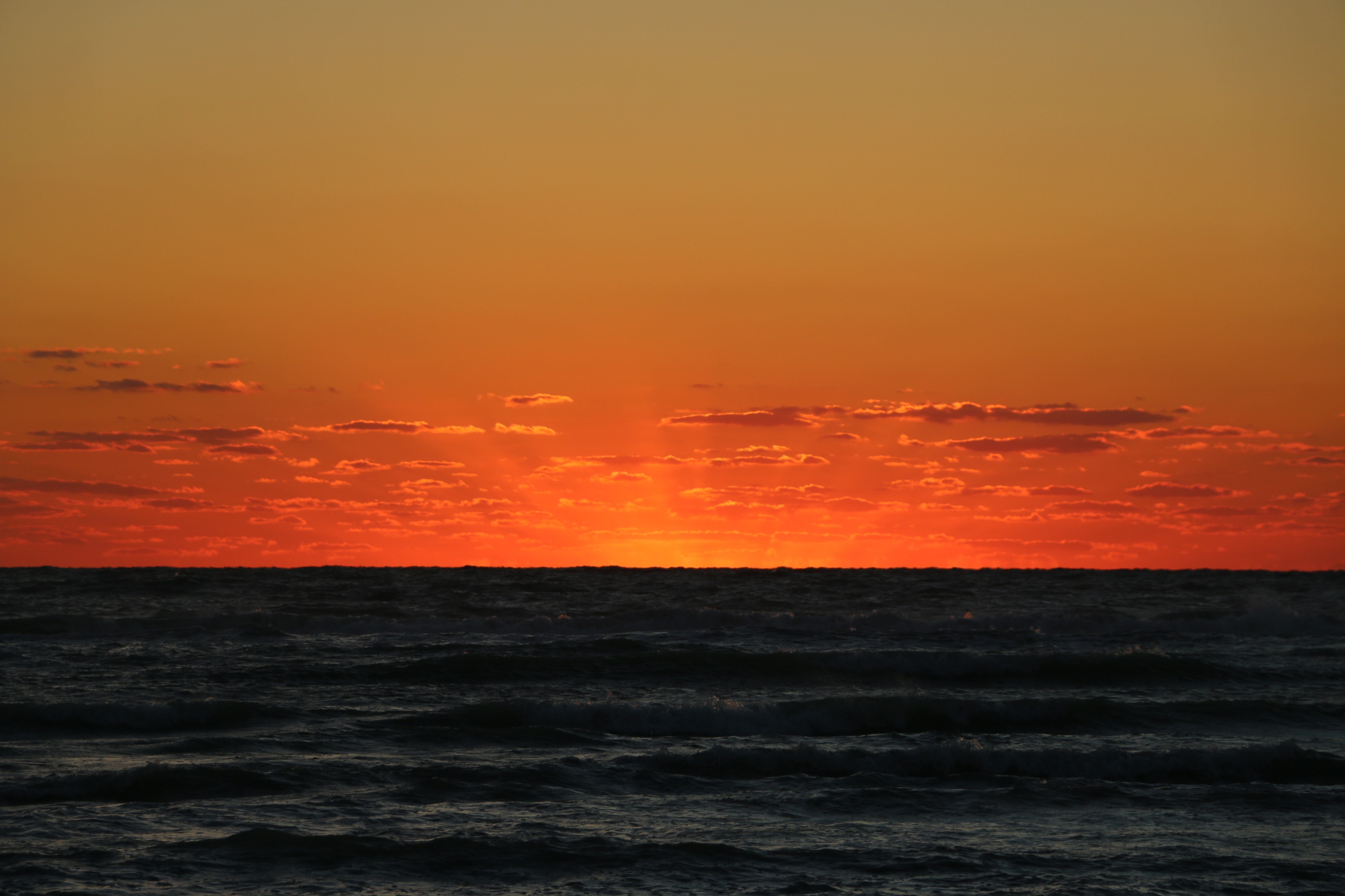 Een zonsondergang in Florida