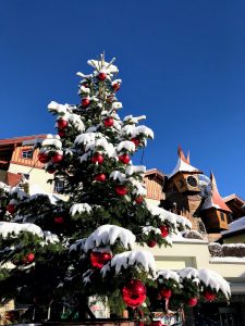 Hotel Alpenrose Lermoos kerstboom