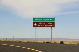 Meteor Crater Natural Landmark Arizona