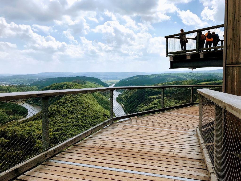 Baumwipfelpfad Saarschleife, Cloef-Atrium, Mettlach, Duitsland