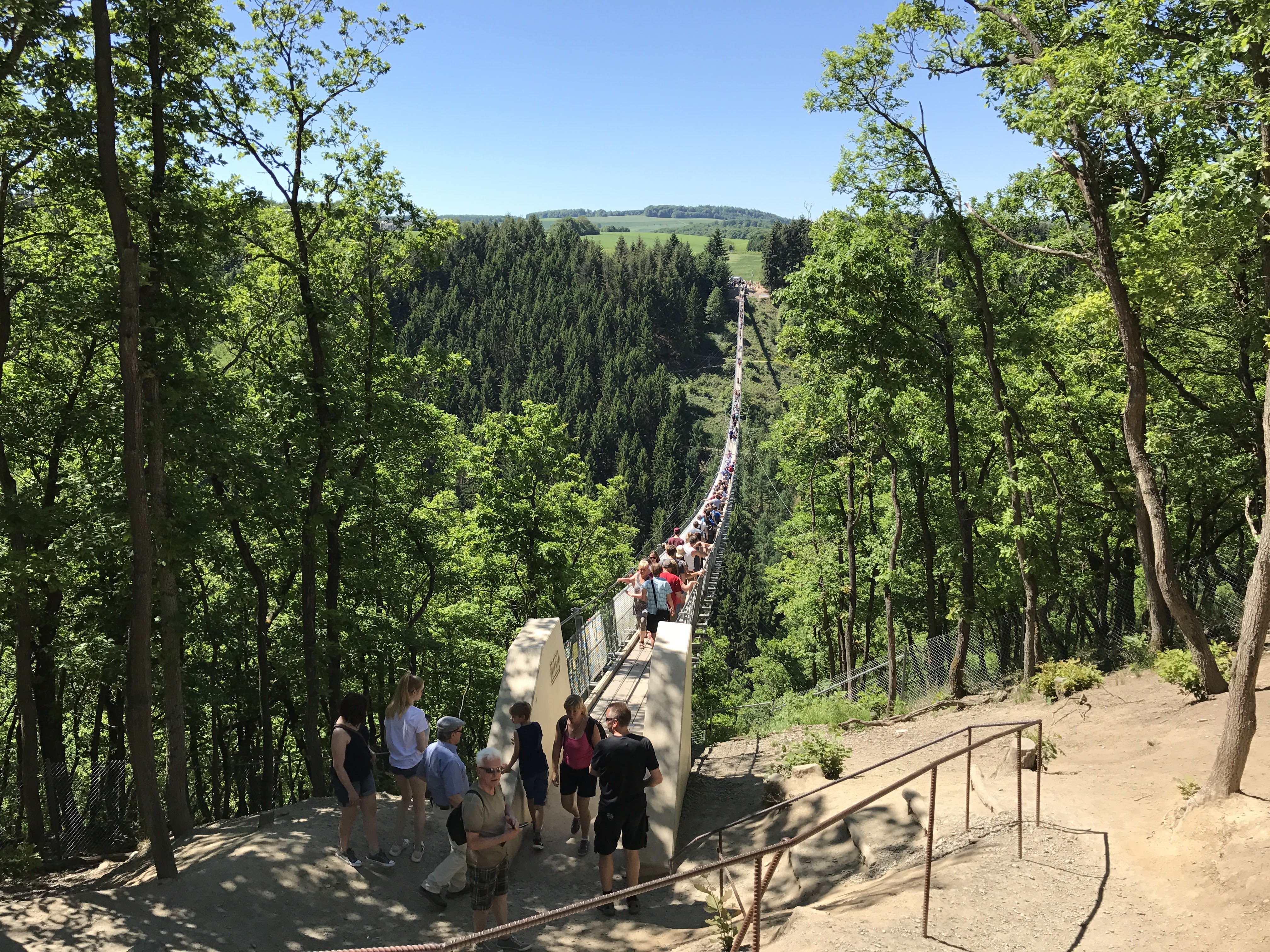 Langste hangbrug van Duitsland