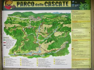 Wandelingen Parco delle cascate di Molina