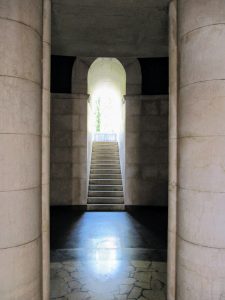 Trappen mausoleum Il Vittoriale Gardameer