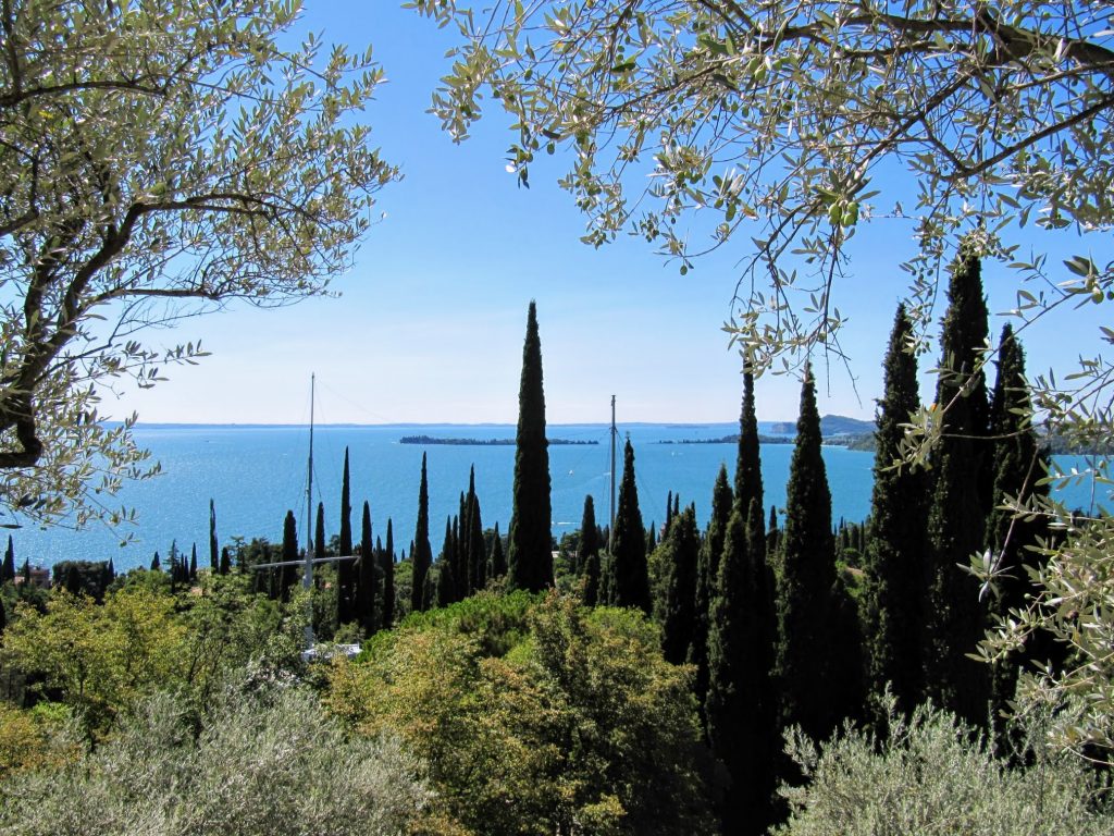 Uitzicht Il Vittoriale Gardone Riviera