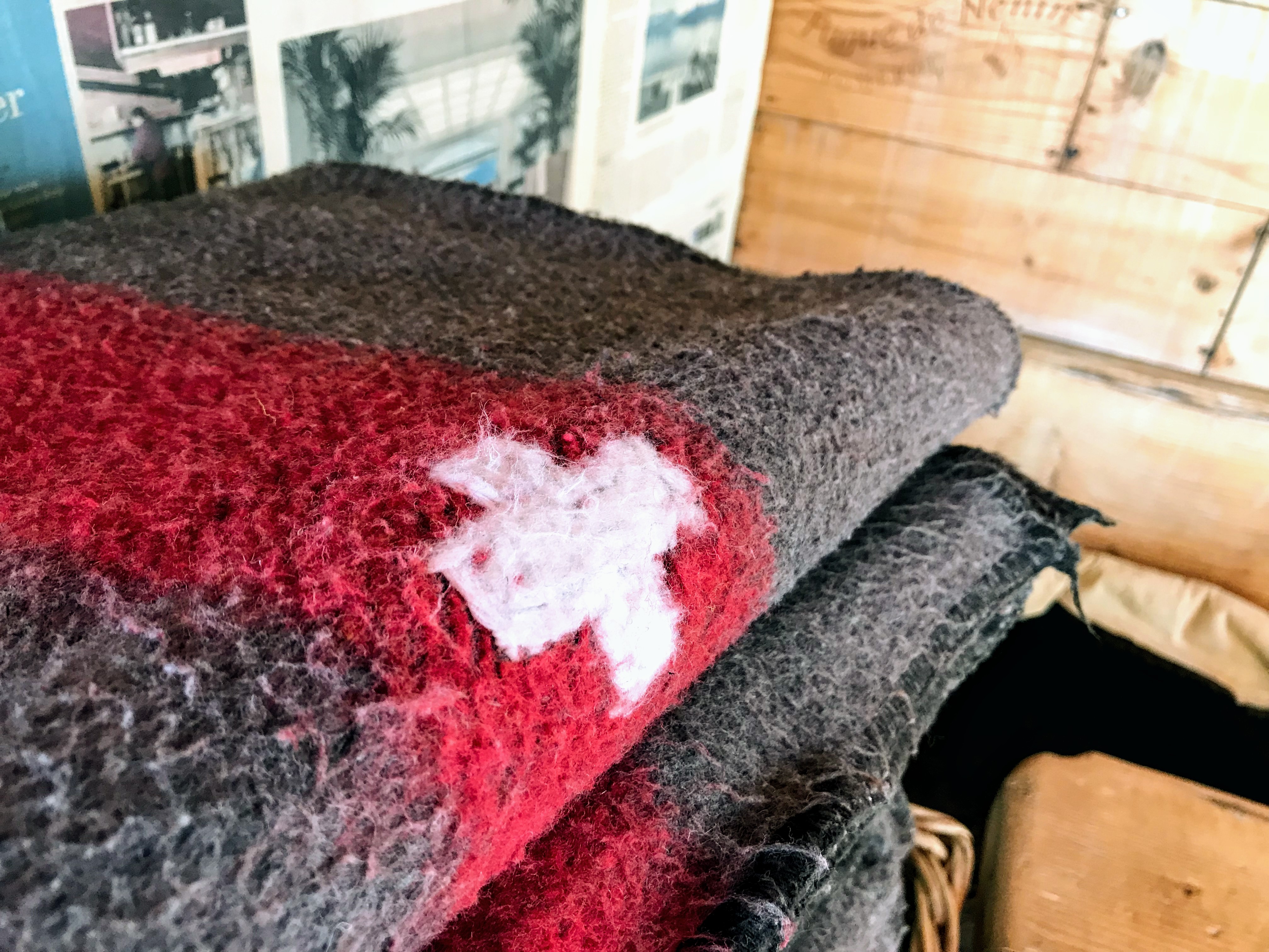 Warme deken met Zwitserse vlag