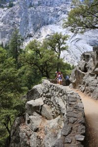Vernal Fall wandeling Yosemite