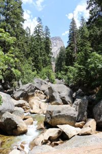 Rivier in Yosemite