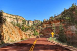 Mooiste route door Zion National Park