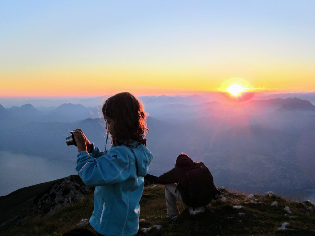 Zonsondergang Monte Baldo