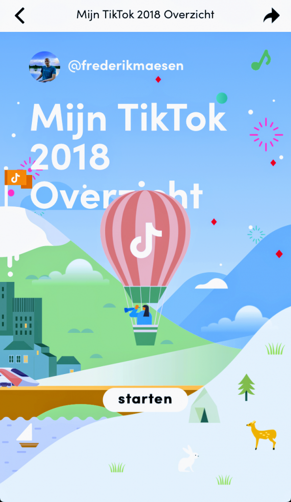 Mijn TikTok 2018 overzicht