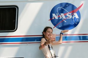 NASA in Florida bezoeken met kind