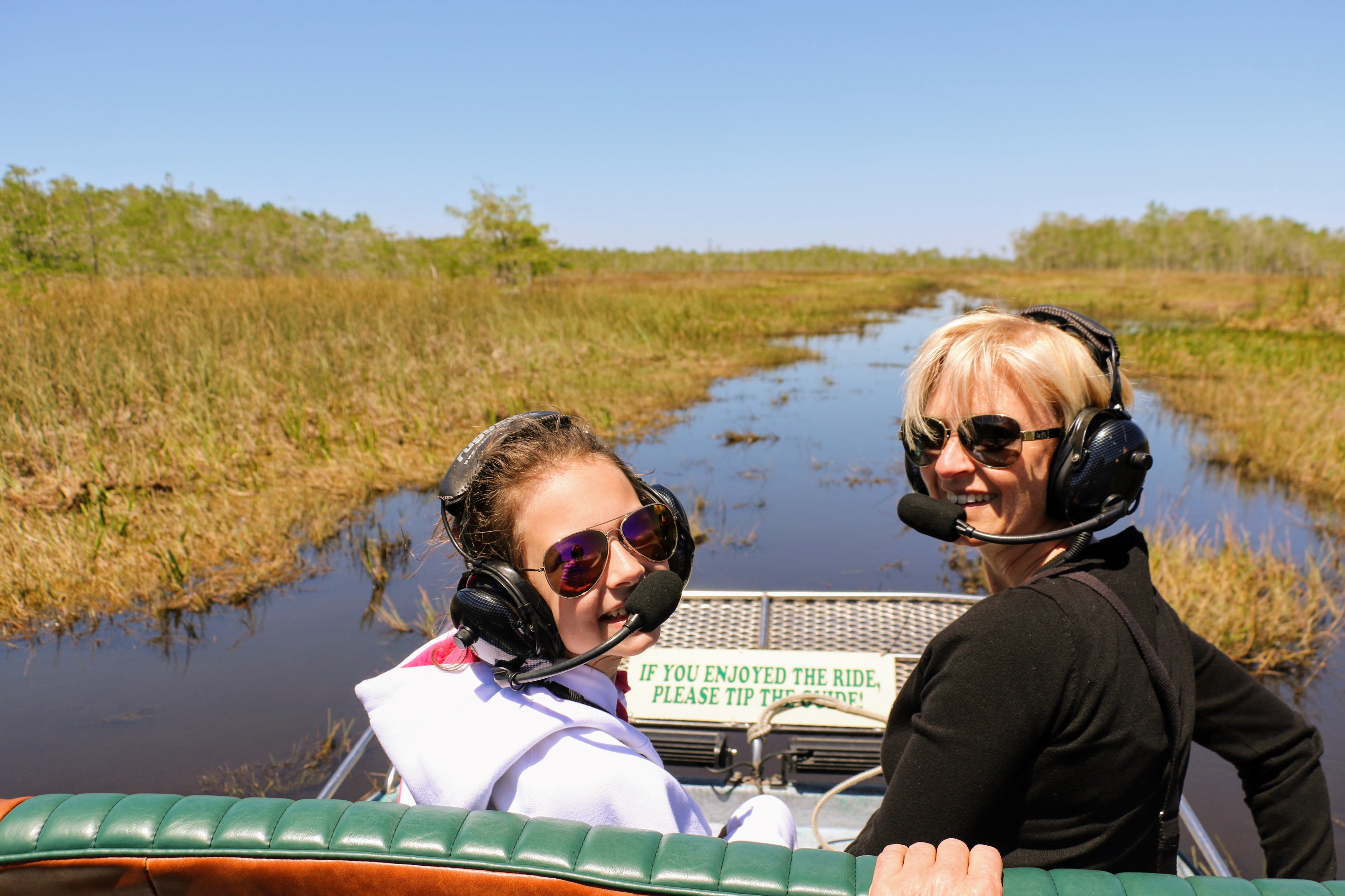 Airboat Tour Everglades met kind