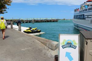 Waar ligt Sunset Pier bij Key West?