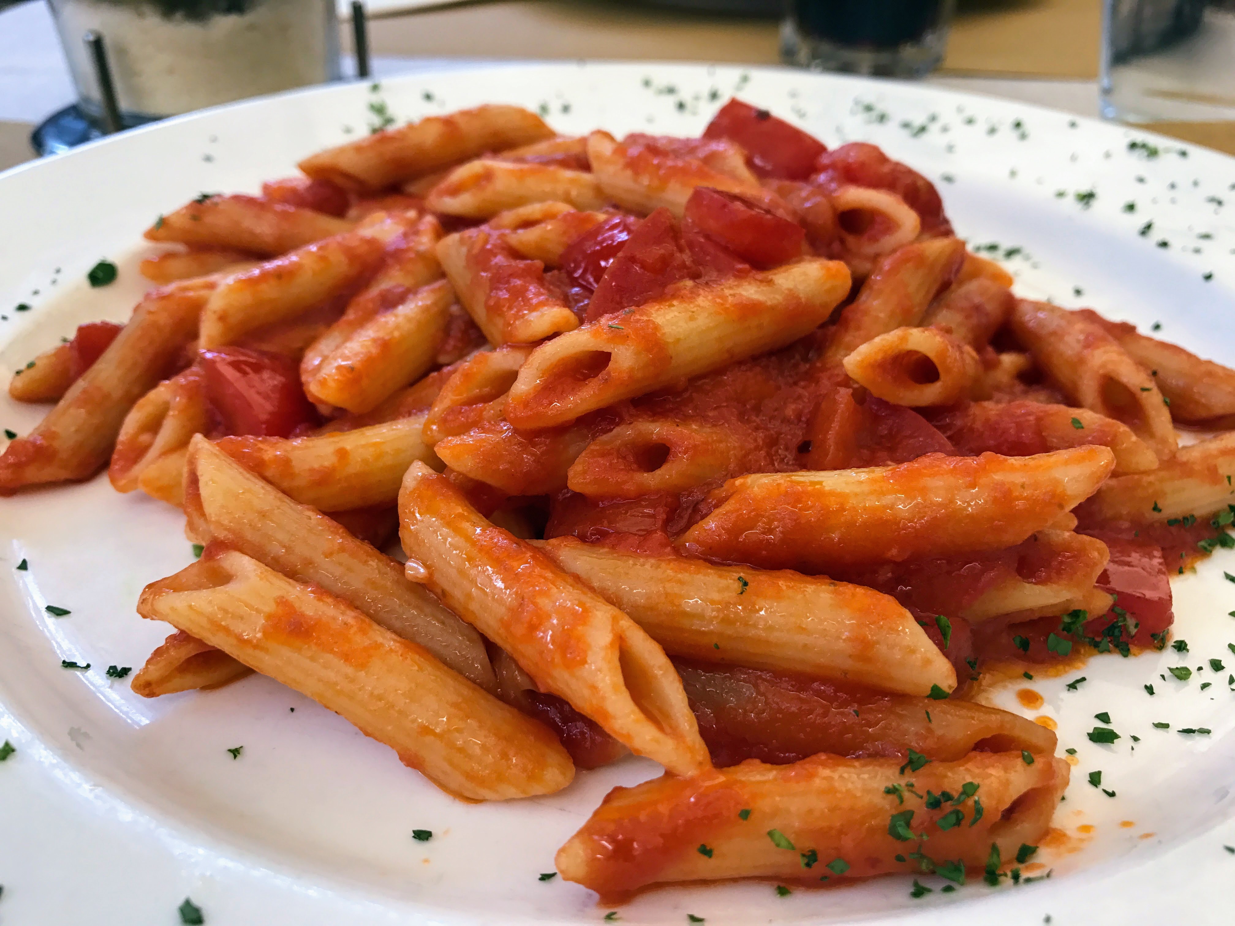 Pasta eten in Torbole sul Garda