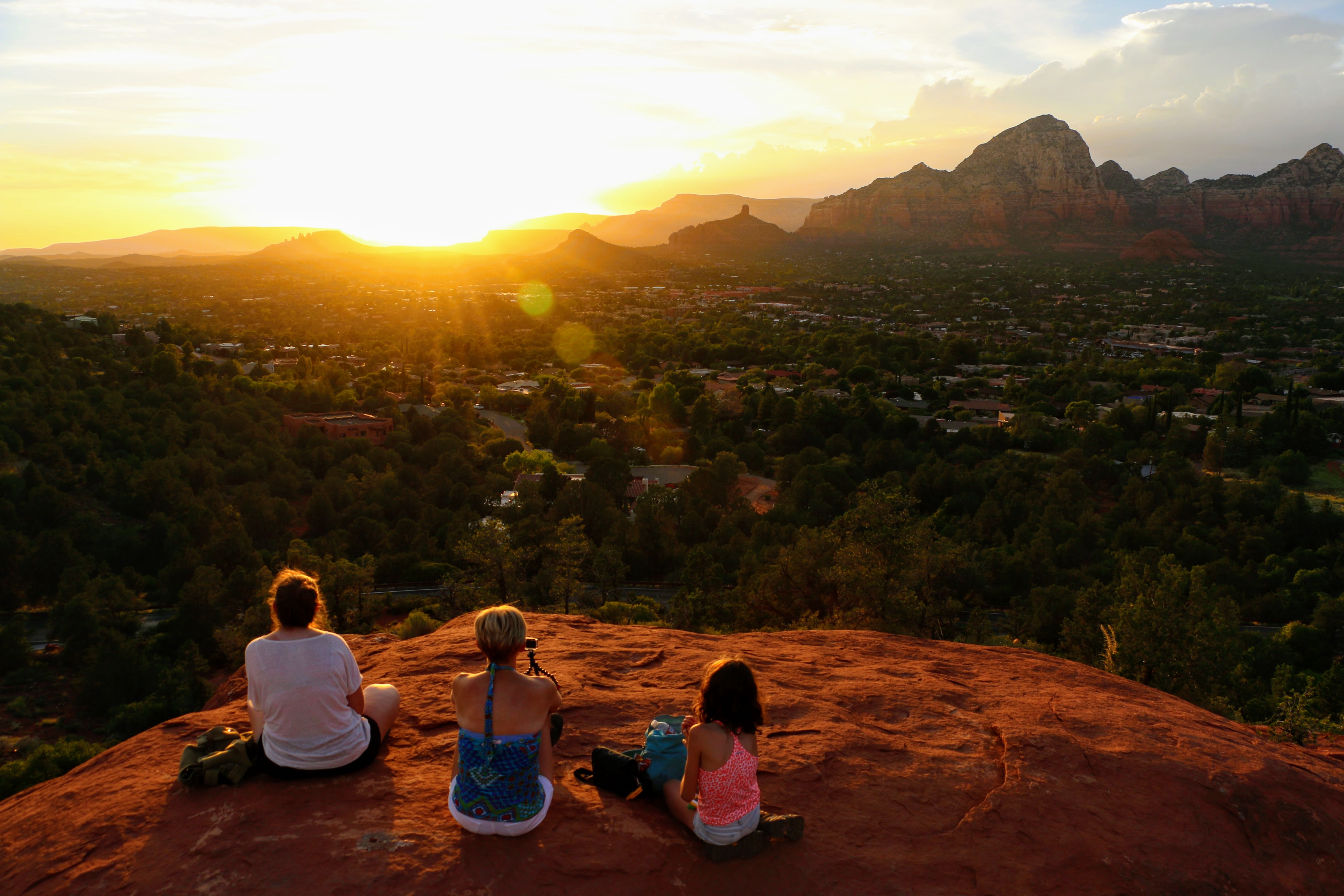 Zonsondergang Sedona