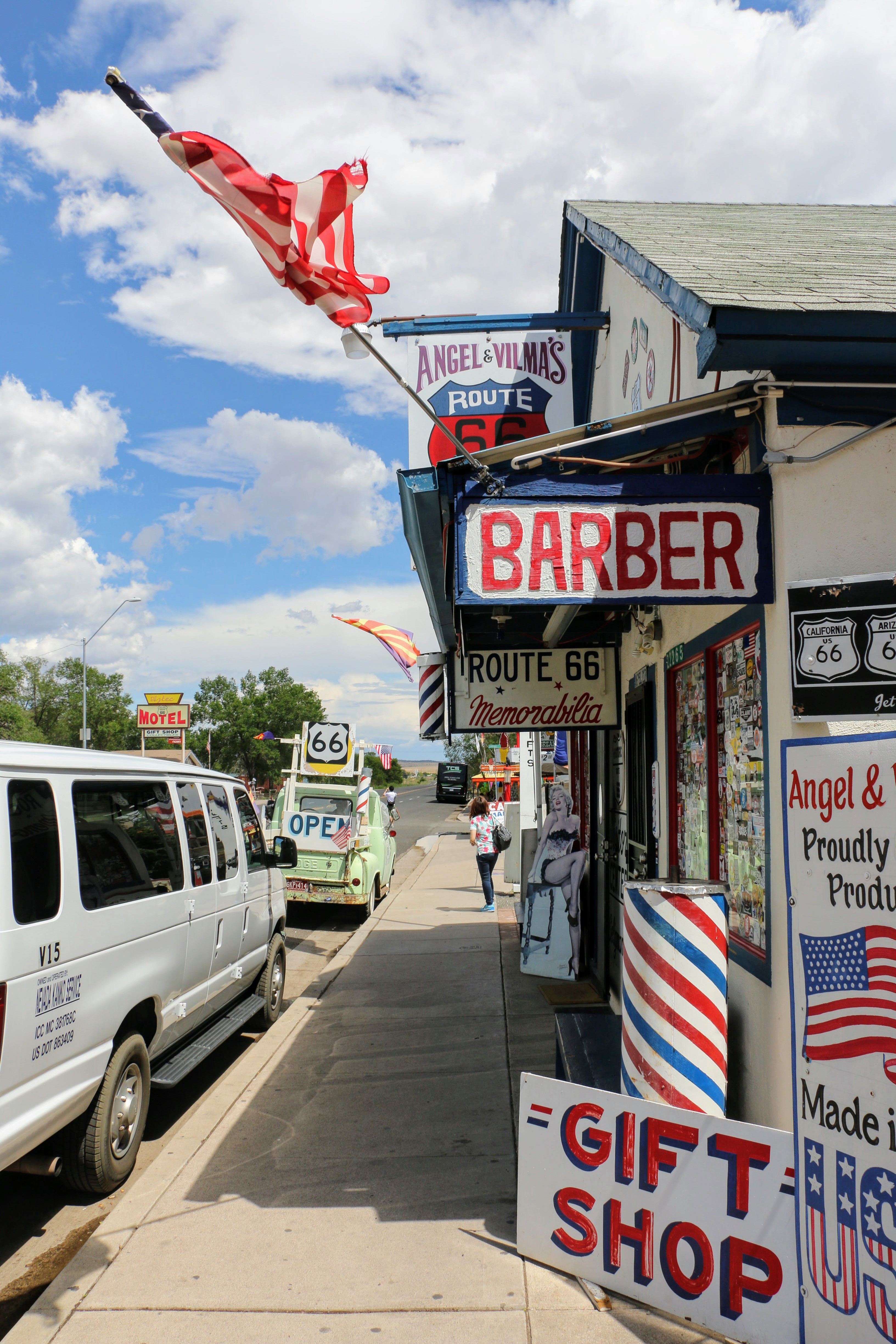 Kapperszaak Seligman Route 66