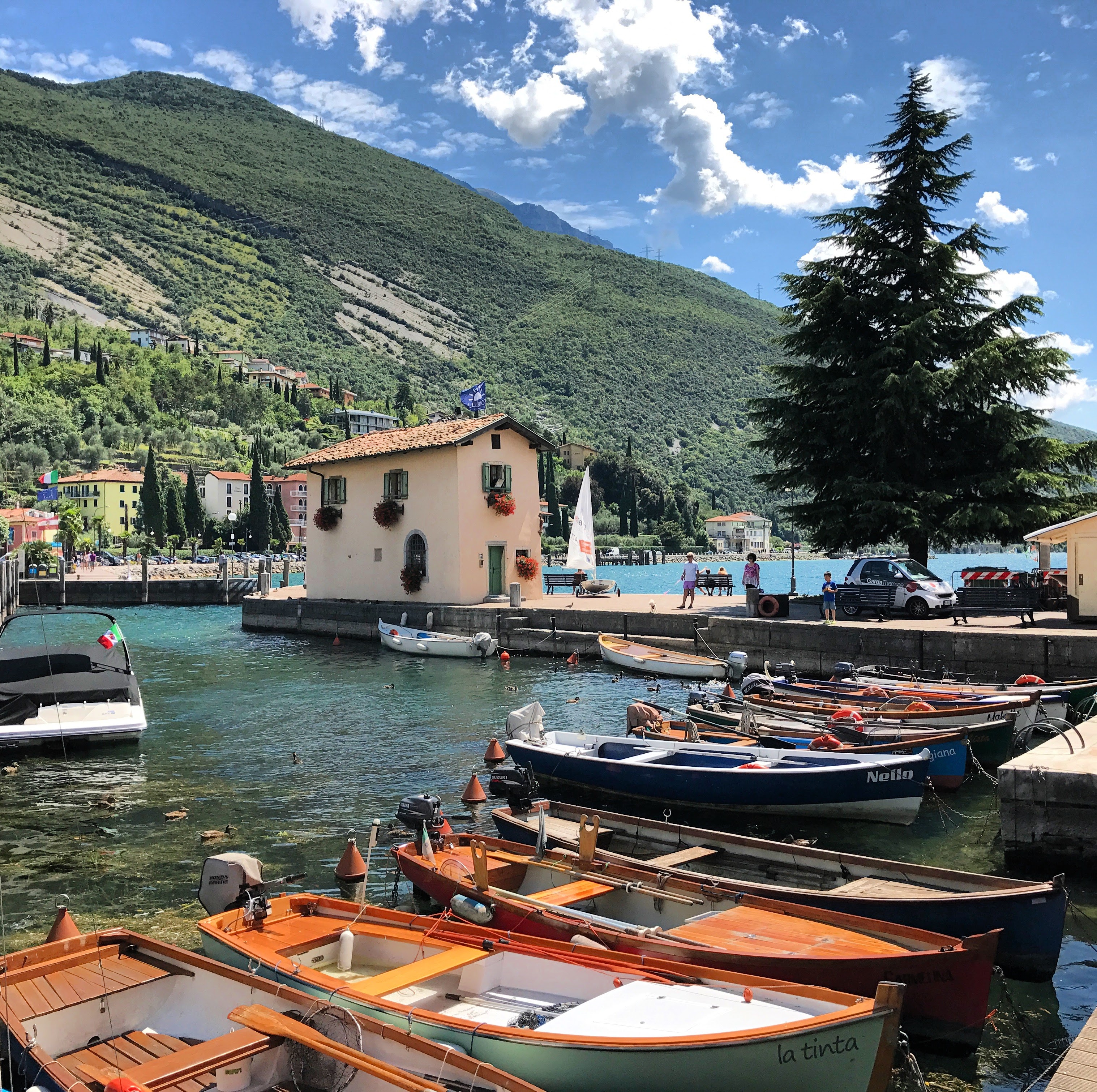 Haventje van Torbole sul Garda