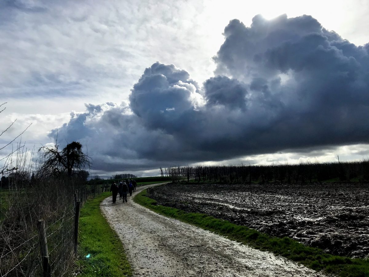 Een dreigende lucht boven Jesseren