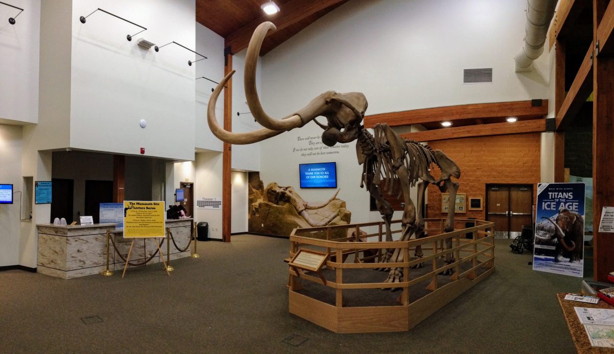 Inkom museum Mammoth Hot Springs