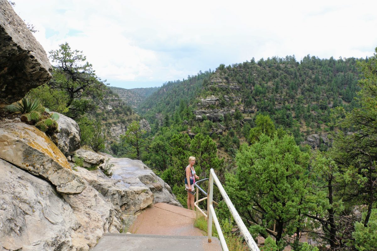 Walnut Canyon wandeling