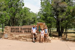Grand Canyon National Park met kind