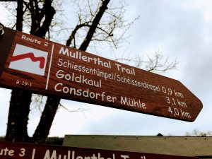 Mullerthal Trail wegwijzer