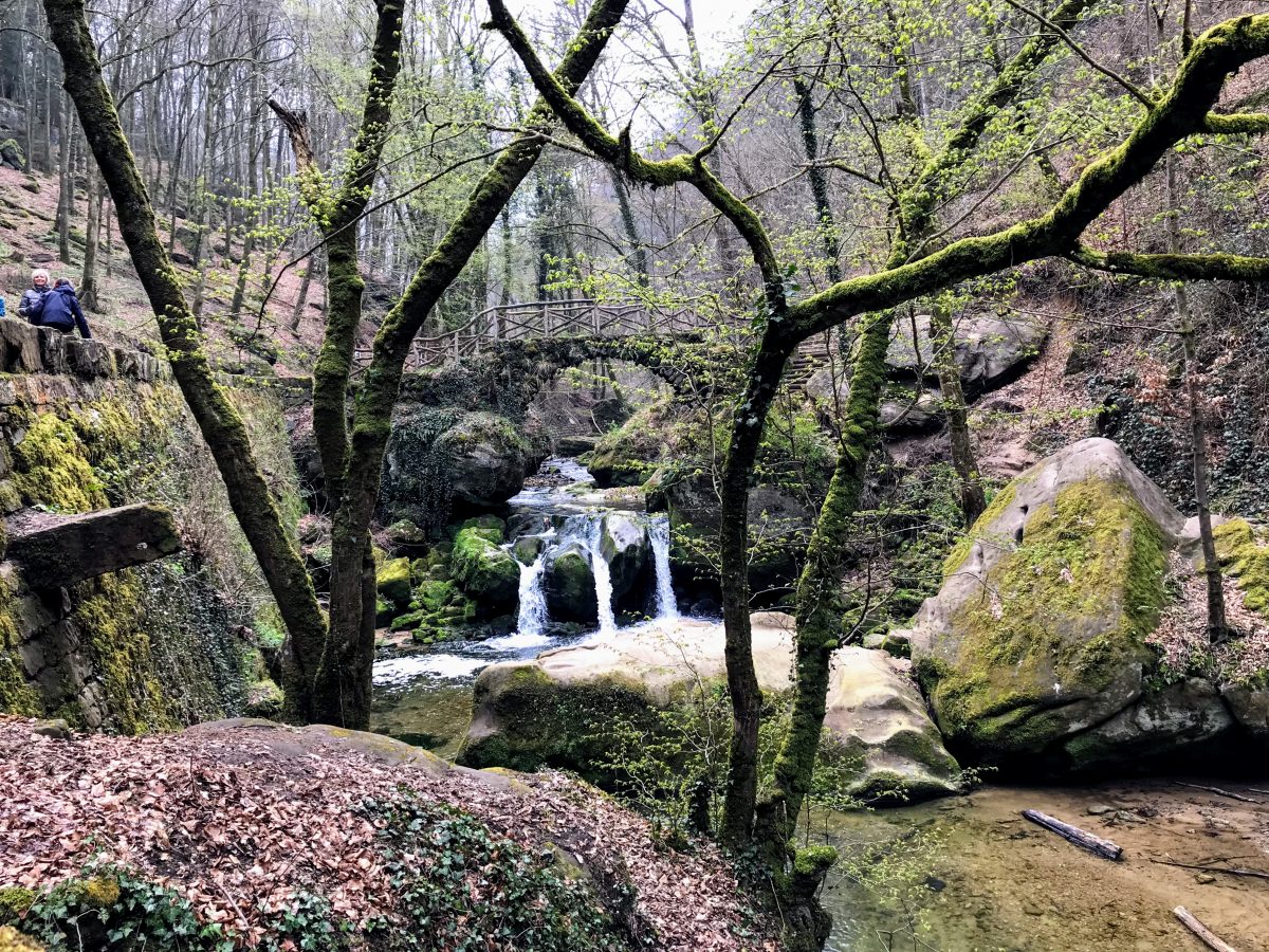 Schiessentümpel waterval, Müllerthal, Luxemburg