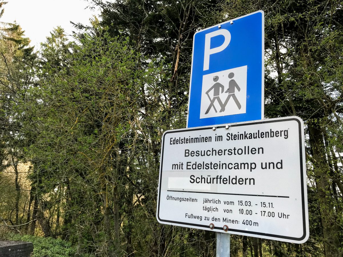 Parking Edelsteenmijn Idar Oberstein