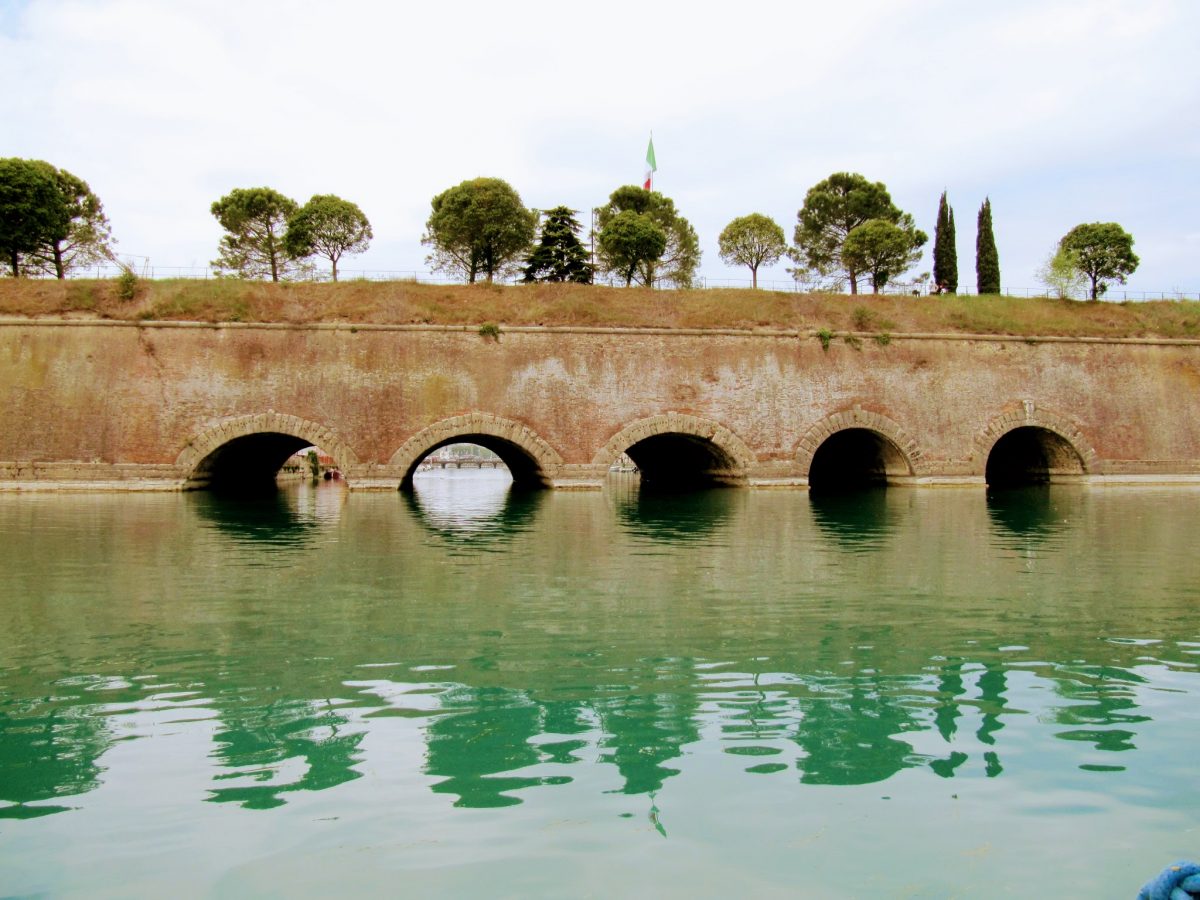 vijfhoekige vestiging Peschiera del Garda