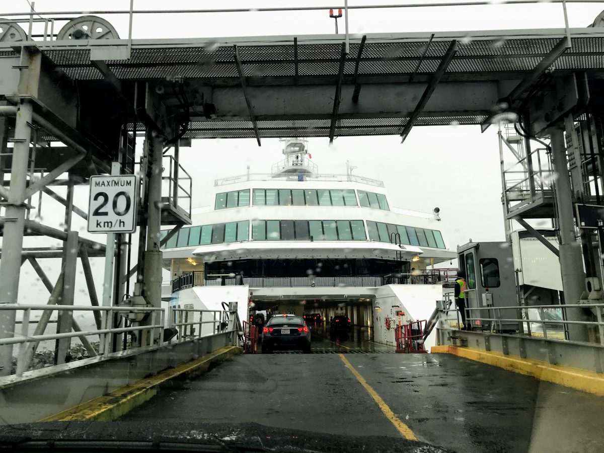 Ferry van Vancouver naar Vancouver Island