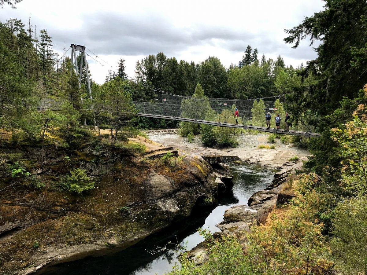 Top Bridge Park hangbrug Canada