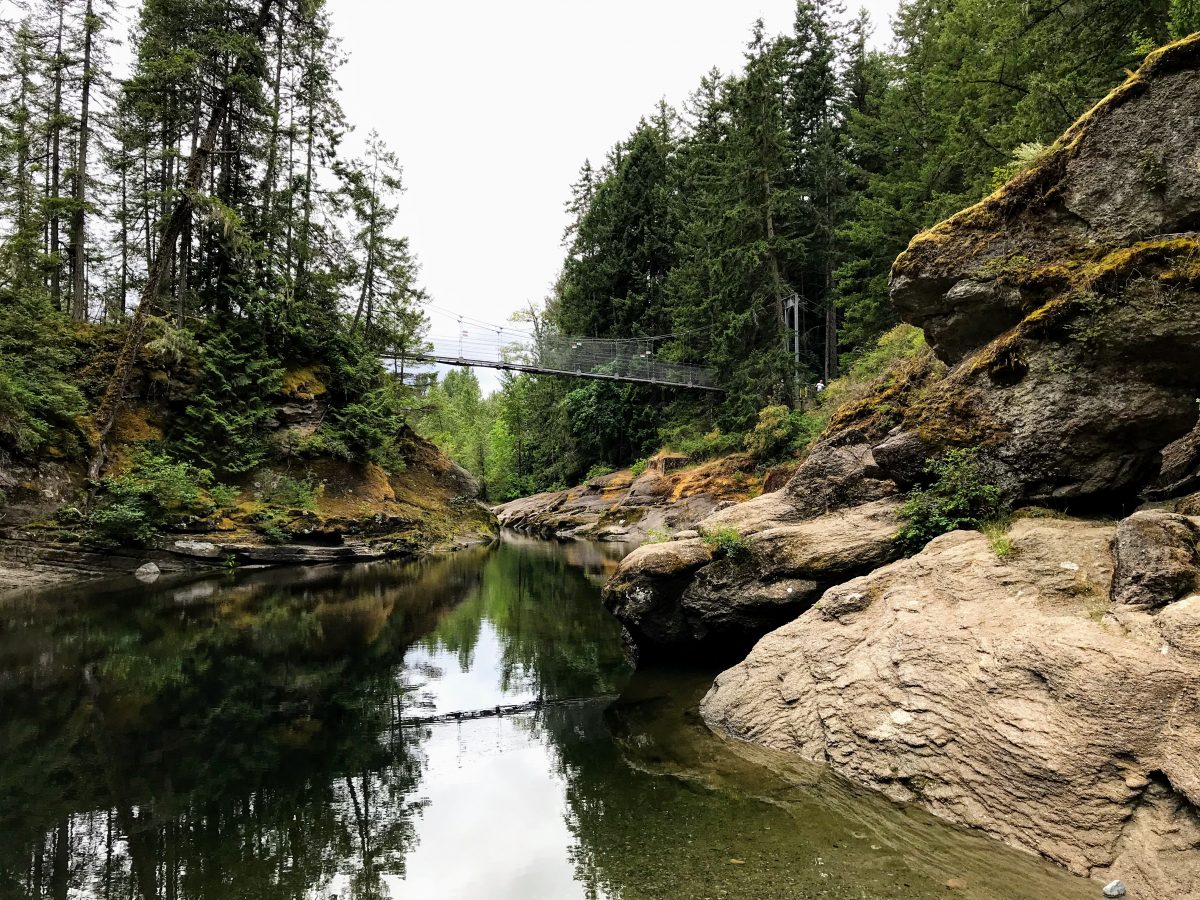 Top Bridge Park hangbrug Canada