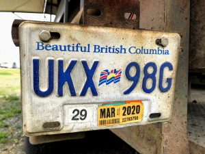 Beautiful British Columbia nummerplaat