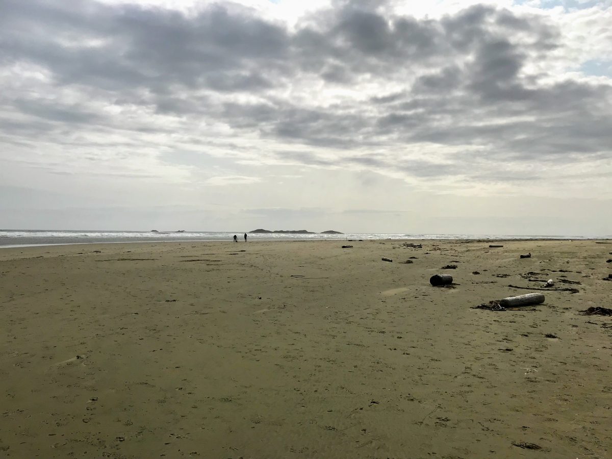 Strandwandeling Vancouver Island