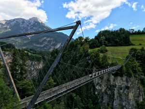 Hangbruggen in Oostenrijk - Benni-Raich Brücke