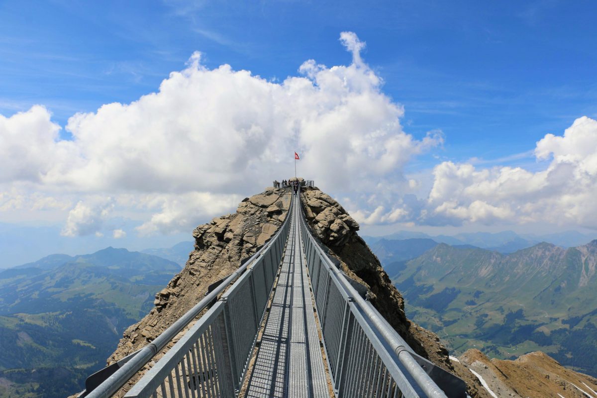 Hangbruggen in Zwitserland - Peak Walk by Tissot