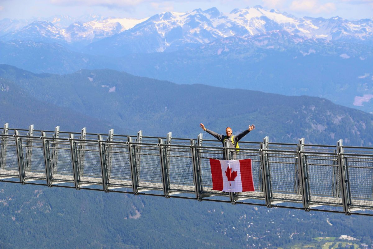 Hangbruggen in Canada