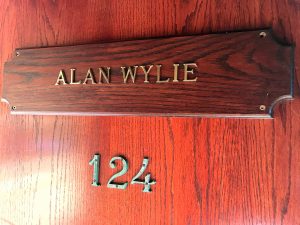 Painters Lodge - room 124 Alan Wylie