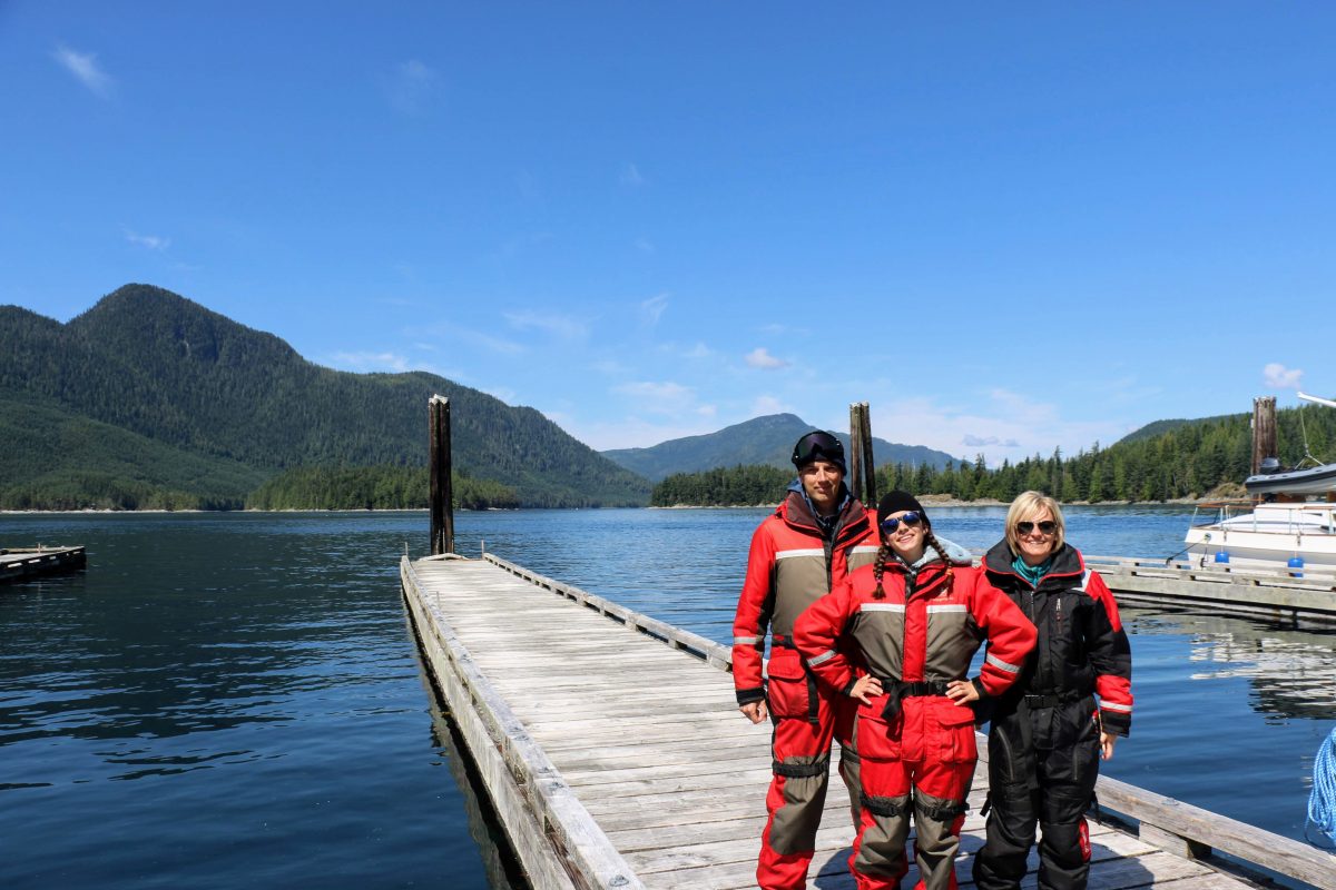 Walvissen toch Campbell River Canada