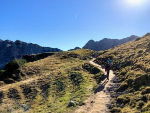 Wandeling naar Gappenfeldalm in het Tannheimer Tal