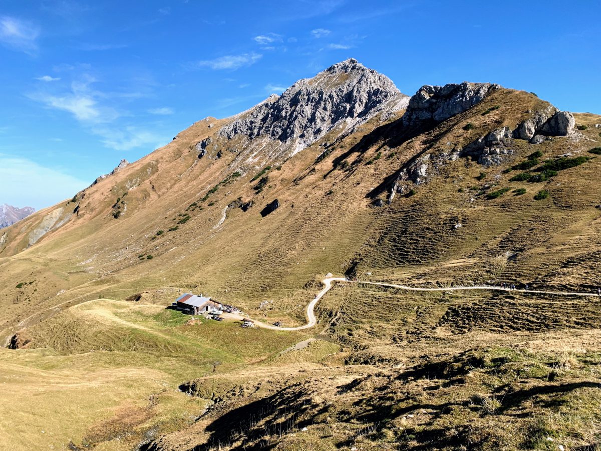 De Gappenfeldalm in het Tannheimer Tal