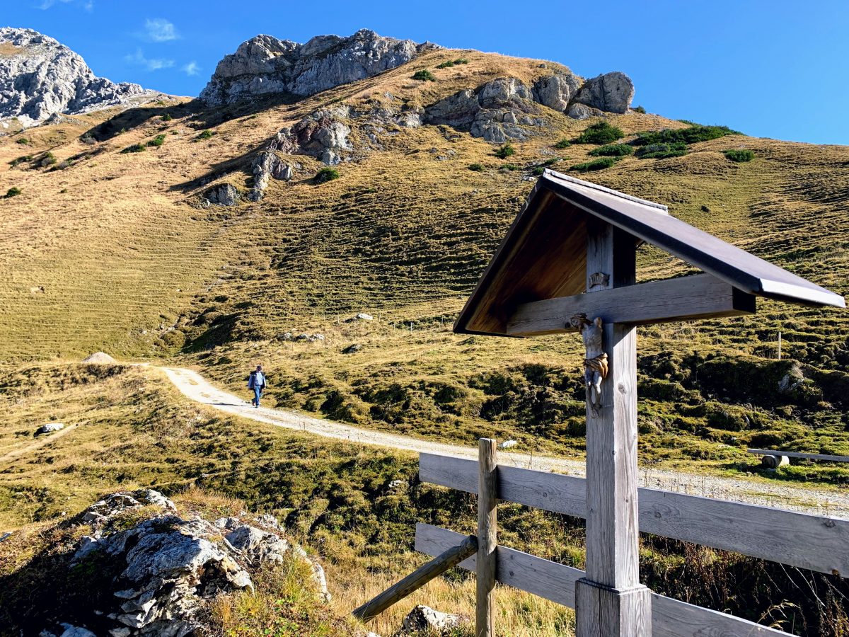 Wandelroute naar de Gappenfeldalm