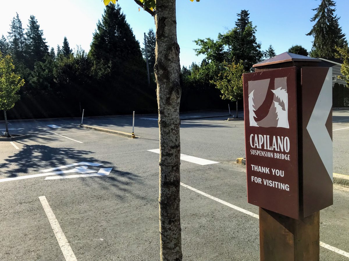 Capilano suspension bridge parking