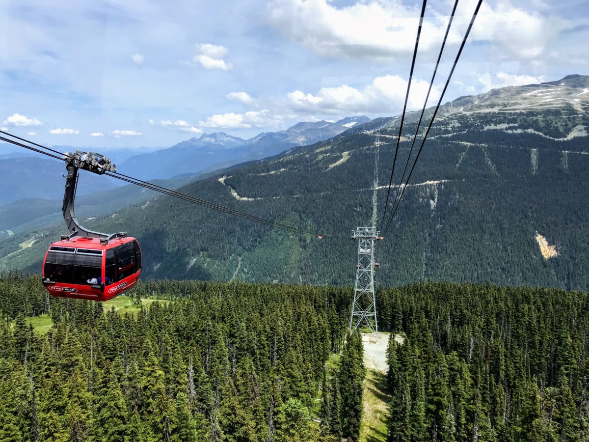 Peak 2 Peak Gondola Whistler